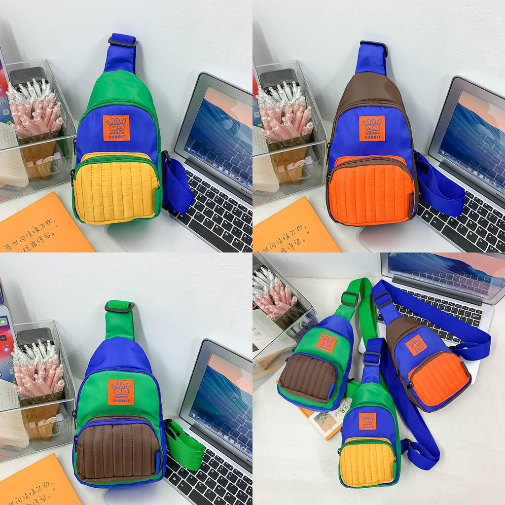 Stylish Colorful Children's Backpack Lightweight Breathable Nylon Bag For Outdoor Adventures