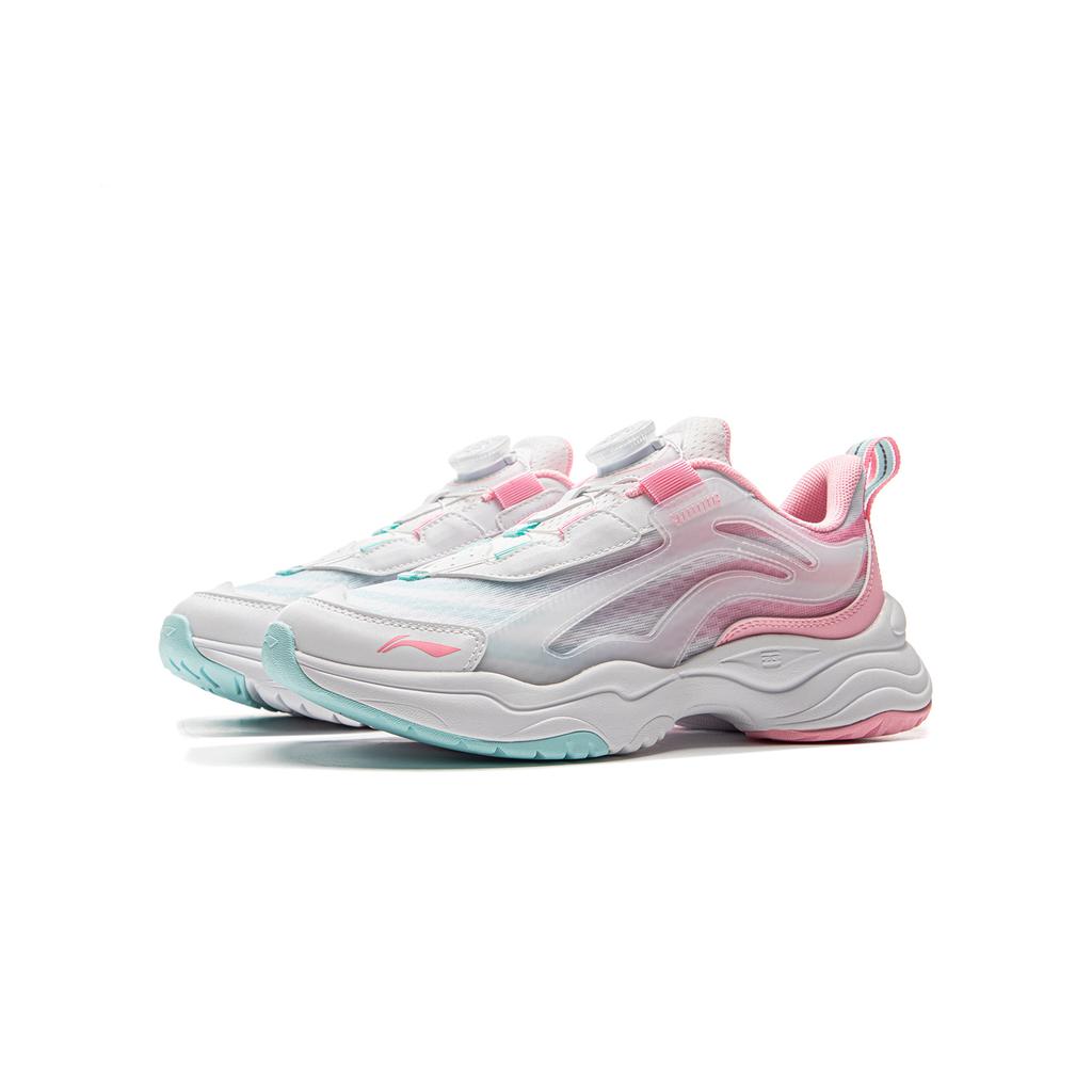 Li Ning Kids Sports Lifestyle Versatile Trendy Comfortable Shock Absorption Rebound Casual Shoes Kids Sneaker YKCV202-10