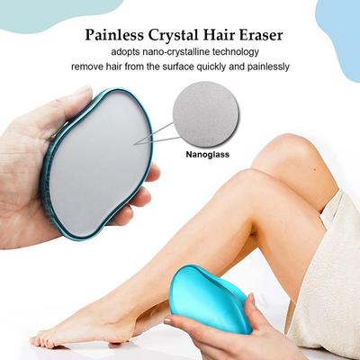 Hair Removal Crystal Glass Hair Eraser Epilator Painless Safe Easy Cleaning Reusable Body Depilation Tool Epilator For Women