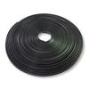 12m T-Shaped Rubber Molding, 5mm Wide, with Double-Sided Tape, Fills Gaps and Prevents Scratches, Protects Car Rubber, Dresses Up (T-Shaped, Black)