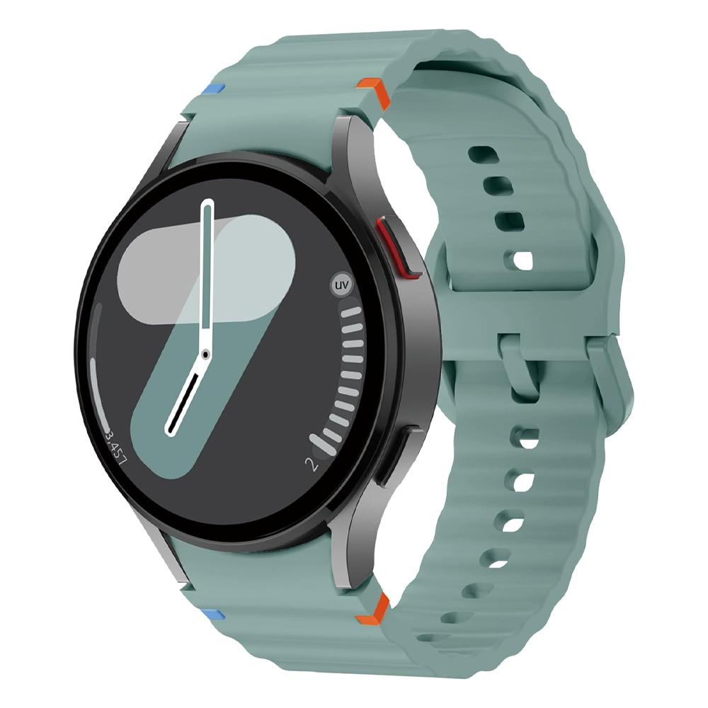 Sport Band for Samsung Galaxy watch 7/FE/4/5/6 classic/5 Pro 40 44mm No Gaps correa bracelet silicone belt Galaxy watch 7 straps