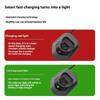 Caricabatterie universale agli ioni da 10,8 V 12 V per batterie ricaricabili Display di stato a LED per BAT411 BAT412