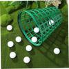 Golfball Hoop Ball Storage Vintage Ball Basket Storage Bucket Container Practice Golf Range Basket