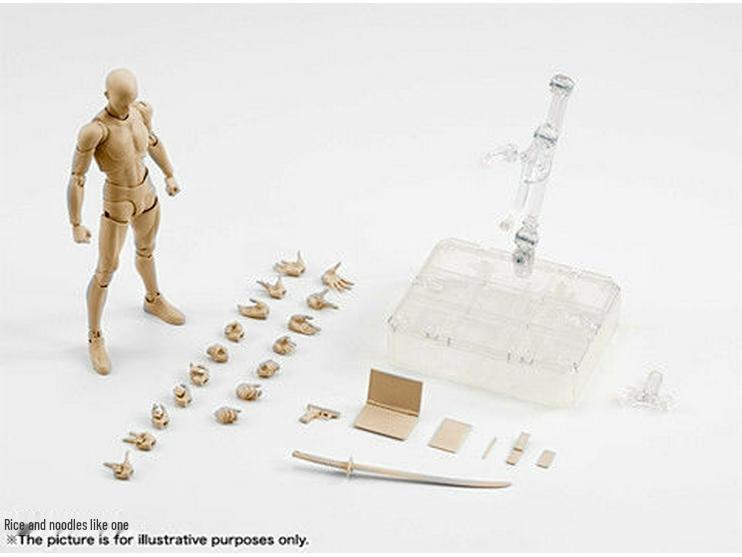 SHF Gray DX 2.0 Articulated Figures: Basic Male & Female by Takarai Rihito & Yabuki Kentaro
