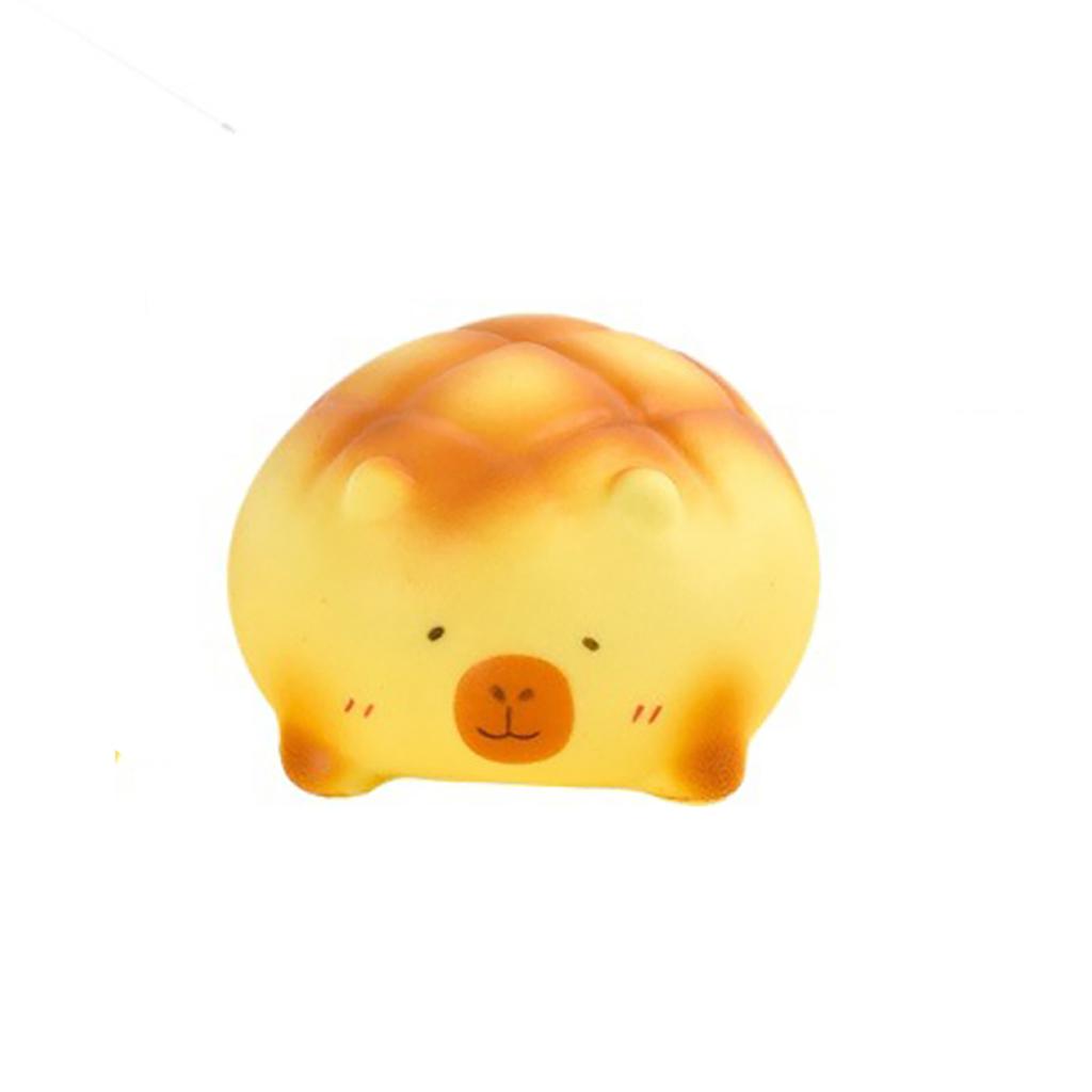 Slow rebound simulation bread decompression toy, pinching and playing cartoon decompression tool