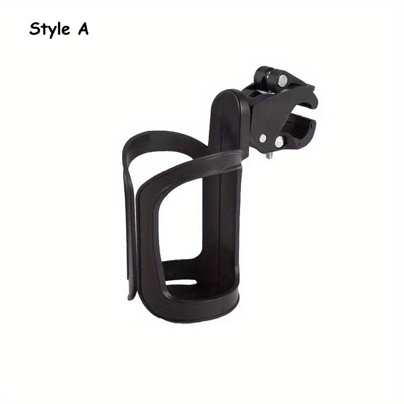 Porte-gobelet rotatif à 360 degrés pour poussettes, vélos, VTT, fauteuils roulants - Porte-bouteille antidérapant pour un usage pratique et sûr