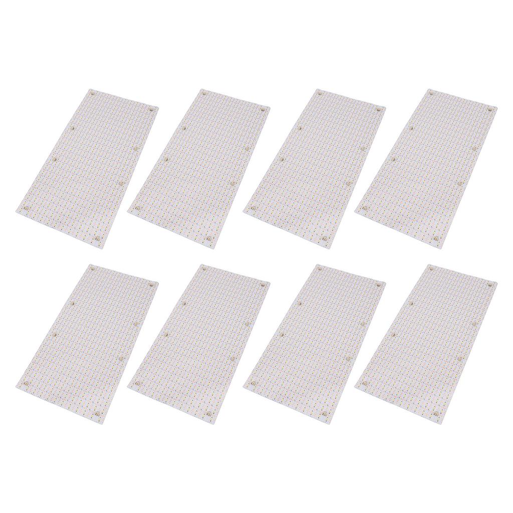 20 Sets LED Backlight Sheet 288 Warm and 288 Cool White Beads 48W Flexible Cuttable Light Panel with Connectors