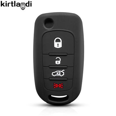 Silicone Remote Key Holder For Keys Cover Car Key Case For Fiat Cronos Argo Toro 2023 Tipo 500x Toro Bravo Ducato Accessories