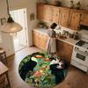 Two Toucans,Round Area Rug,Carpet Rug for Living Room Bedroom Sofa Playroom Decor,Non-slip Floor Mat