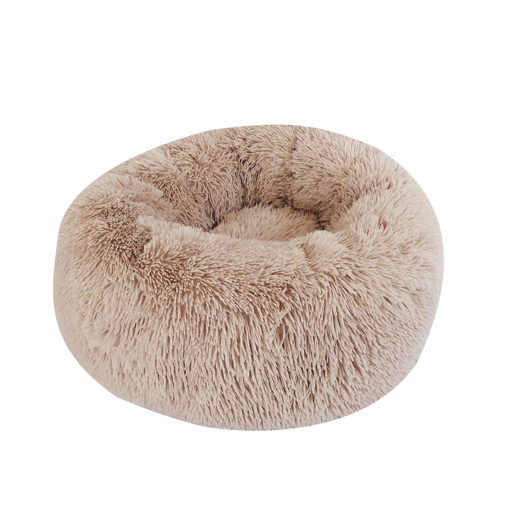 Cat Cushions Bed Multiple Size and Color Winter Soft Round Sofa Bed Cat Bed for Indoor Cat Furry Sofa