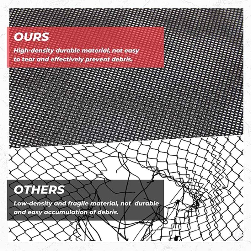 UTV Window Net Rear Window Mesh Net for PRO XP 4 Ventilated Windshield Shade Easy Installation Soft Mesh Net