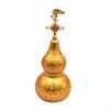 Chinese Blessing Gourd Ornament Charm Brass Toned Display Piece