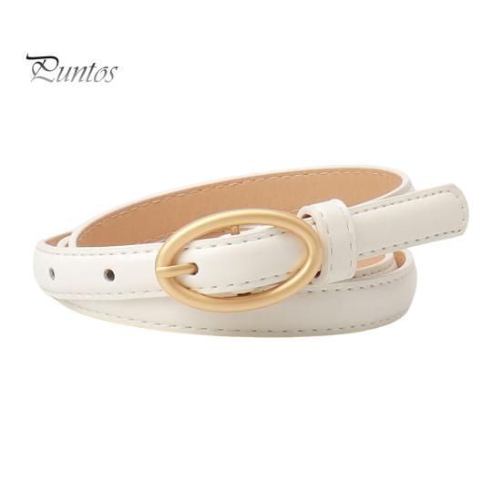 

Женский ремень с металлической овальной пряжкой, декором и несколькими отверстиями, регулируемая длина, пояс из искусственной кожи, аксессуар для рубашки или свитера