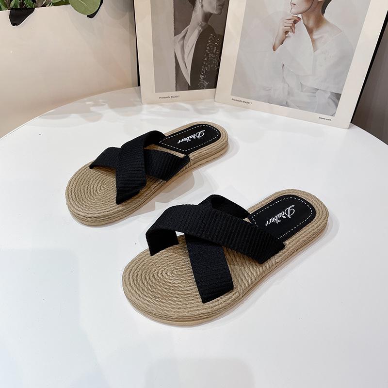 Women Casual Sandals Summer Beach Flats Outdoor Shoes