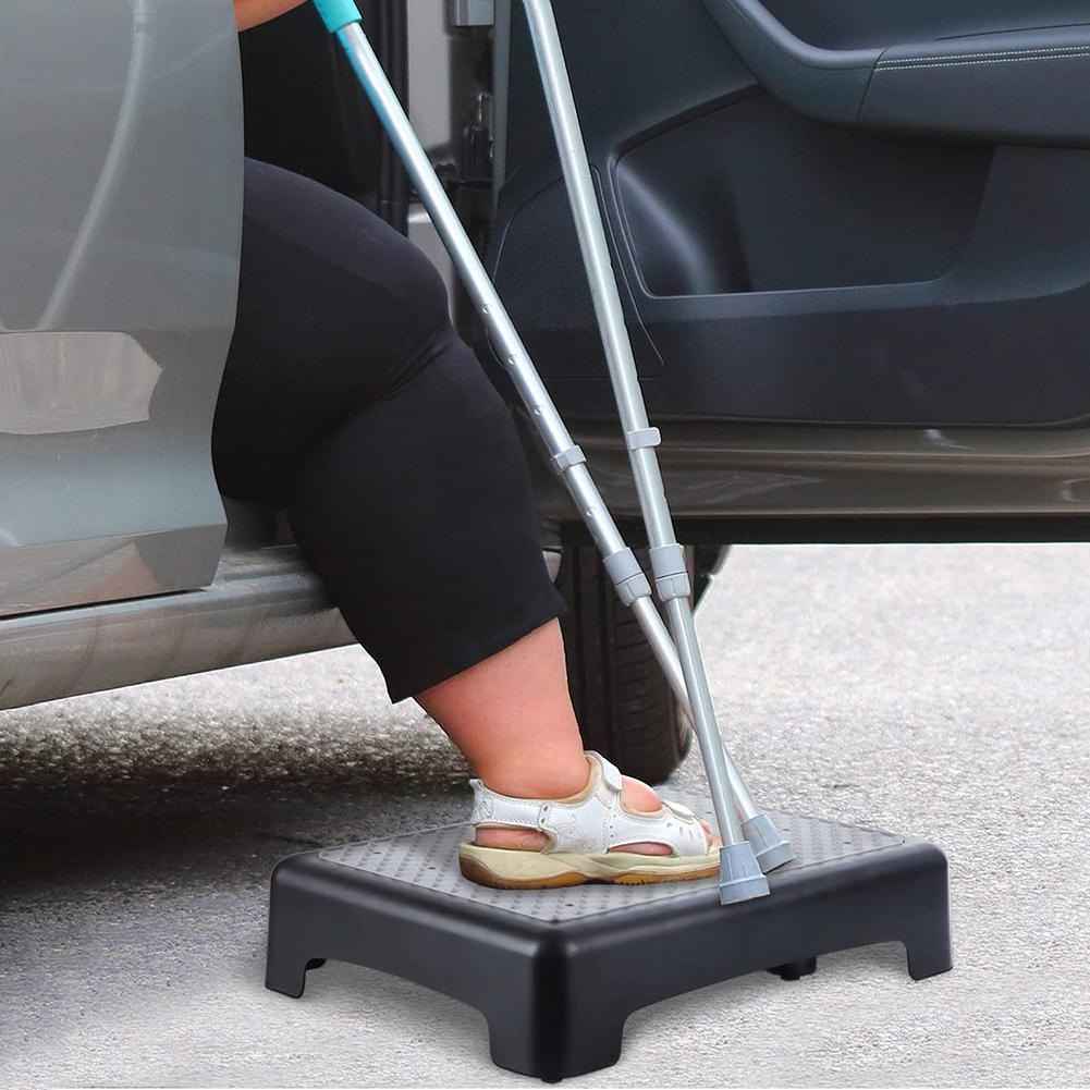 Anti Slip Half Step Stackable Elderly Half Step Outdoor Riser Step Stool for Household Garden Elderly Small Step Stool