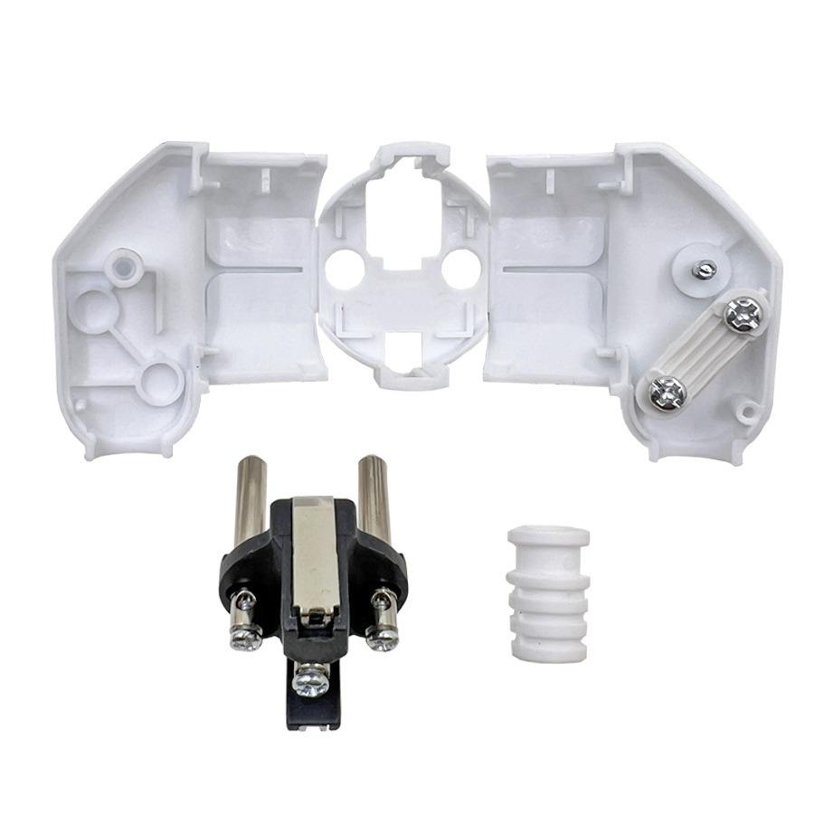 16A European Multi-Style Connectable Plug (German/French/Russian/Korean) with Detachable Design