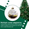 Christmas Ball Ornaments Festival Sports Scene Ball Decoration Christmas Tree Ornament for Gathering Mantle Fireplace Porch