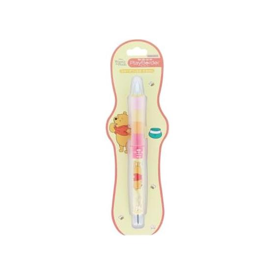 Sun-Star Stationery Disney Dr.Grip Play Border Mechanical Pencil, Winnie the Pooh, 0.5mm