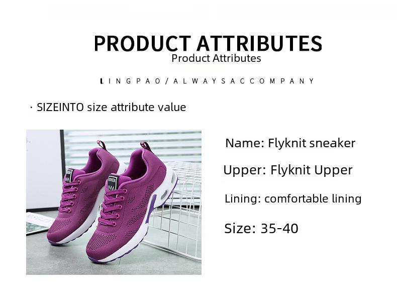 Women's 2025 Korean Style Casual Air Cushion Running Shoes - Breathable, Soft Sole Sneakers