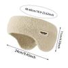 Winter Ear Warmer Earmuffs Headband Cute Hair Bands Outdoor Skiing Sport Thick Hairband For Women Men Headscarf Hair Accessories