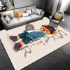 Cool Bear Graphic Carpet for Kids Room or Living Space Decor Suitable for use as an anti-slip for living room bedroom sofas