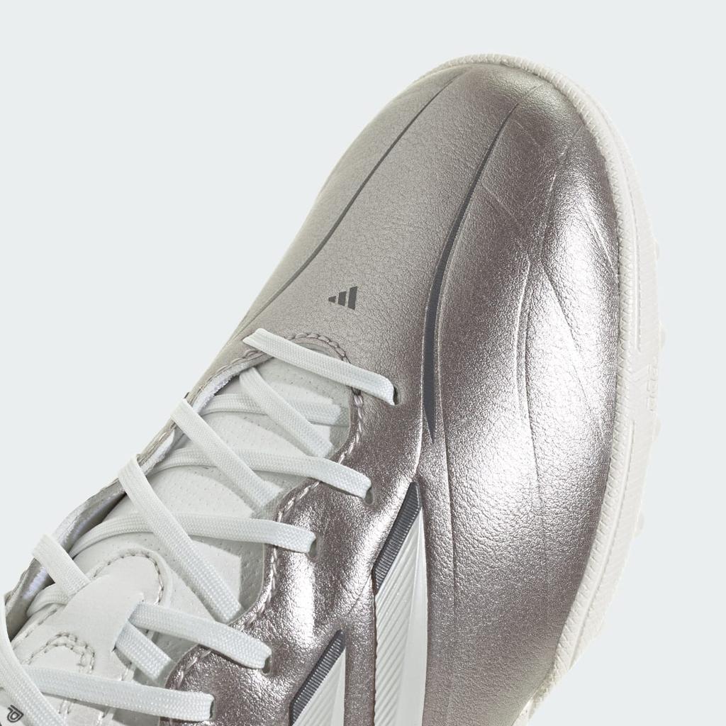 adidas COPA PURE IV LEAGUE Turf Football Kids JR6261 Kids' Performance Sports Shoes Taupe Met. / Zero Metalic / Night Metallic