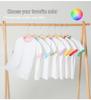 Children's Summer Color Block Short Sleeve T-shirt - Unisex Casual Fashion for Kindergarten Activities