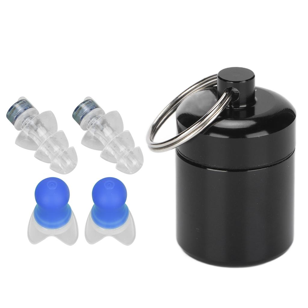 Ear Plug Hearing Protection Washable Reusable Noise Reduction Tools for Concert Nightclub