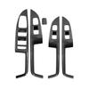 For Genesis G70 -2025 Window Button Control Panel Trim Cover 4pcs Door Armrest Protection Frame Sticker Interior Styling LHD