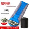 Men's Winter Sleeping Bag - Outdoor/Indoor, Thickened, Pure Cotton, Warm, Single Person Camping & Travel