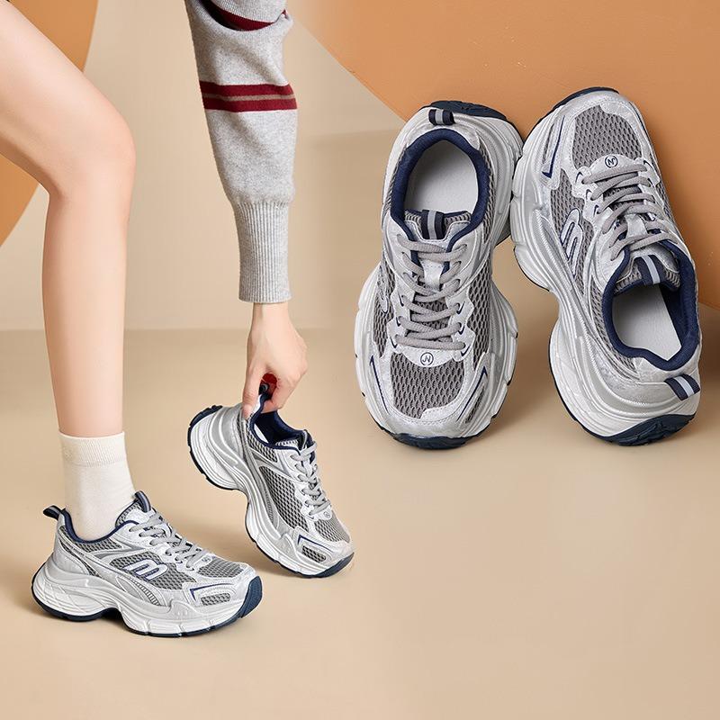 Platform shoes women's new autumn breathable running sneakers women's casual versatile shoes women