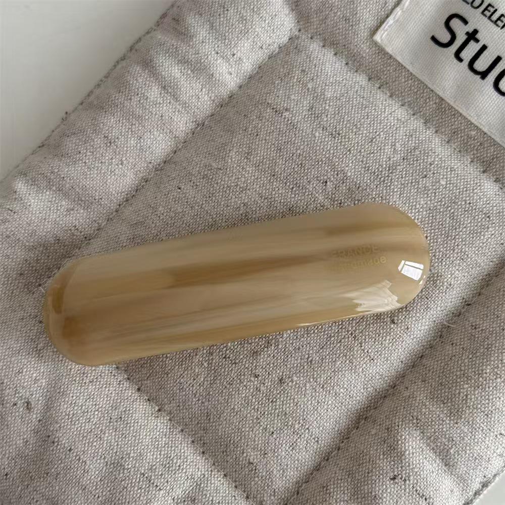Chic Acetate Half-Up Low Ponytail Hair Clip - Elegant Temperament Barrette for Women
