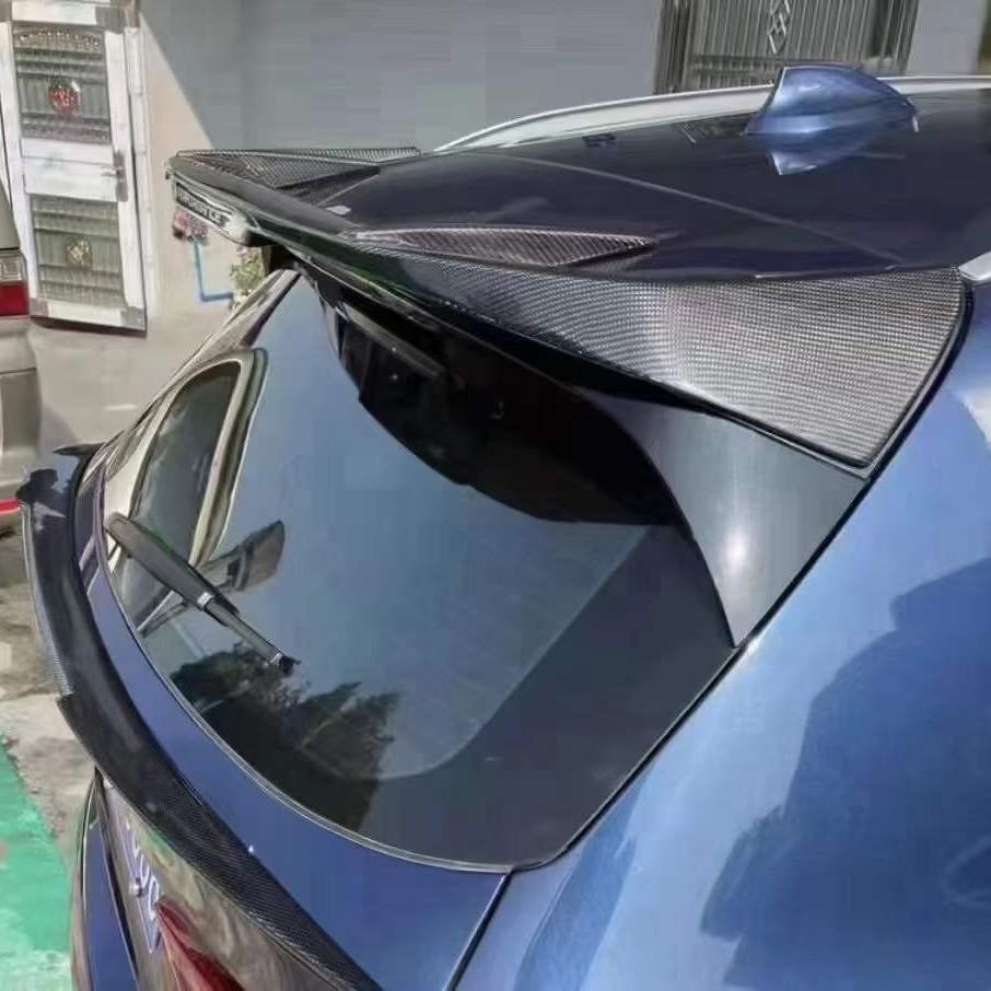 Carbon Fiber Roof Spoiler & Rear Diffuser for BMW X3 G01 MP Style