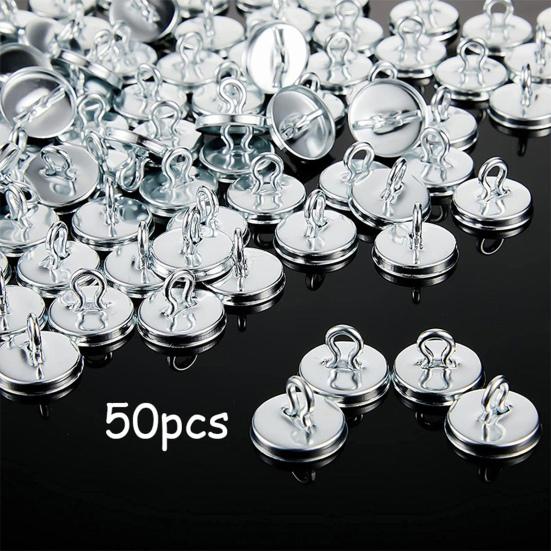 50Pcs Plant Fixer Waterproof Anti-rust Widely Use Fixed Vine Aluminum Climbing Wall Plants Fixer Garden Accessories