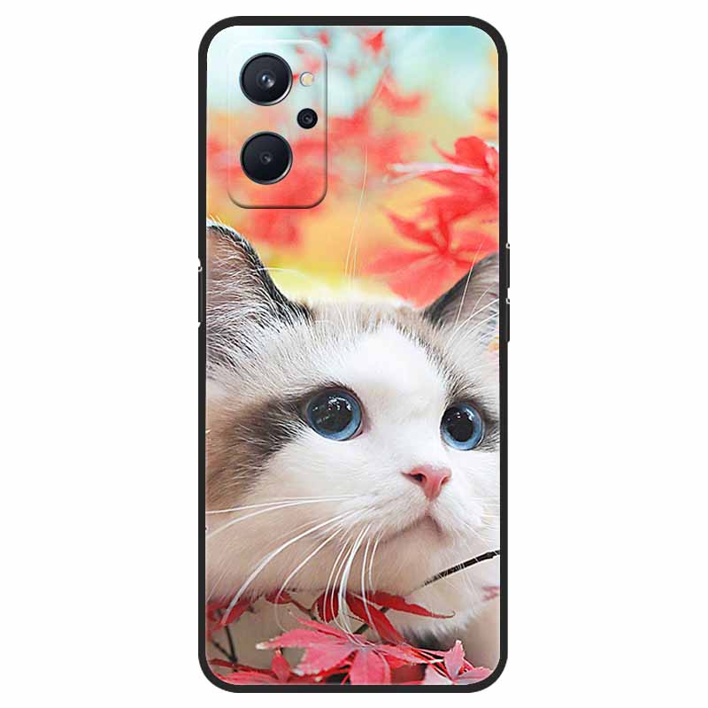 För Coque realme 9i Fodral Stötsäker Mjuk silikon TPU Baksida För oppo realme 9i 9 i i9 Realme9i Telefonfodral 9i Söt tecknad film