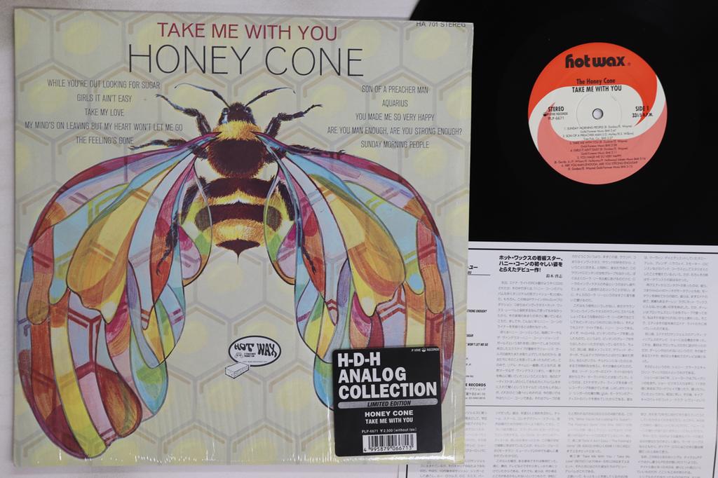 LP Record HONEY CONE - Take Me With You PLP6671 P-VINE 1996 Japan Soul/Funk Used
