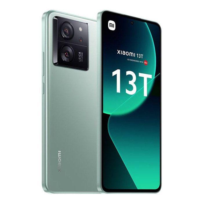 Xiaomi 13T Vert 8 GO + 256 GO, MediaTek Dimensity 8200-Ultra, Écran AMOLED FHD+ De 6,67", Caméra Professionnelle Leica