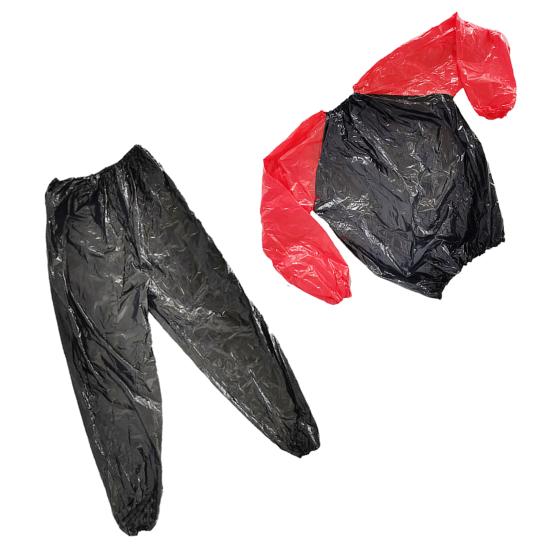 Sauna Suits Waterproof Anti-rip PVC Fitness Weight Loss Exercise Sweat Track Sauna Suit for Training