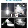 Led Torch Led Flashlight Adjustable Focus Handheld Torches Super Bright Pocket