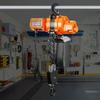 Electric Chain Hoist Single Phase Crane Hoist 2200 lbs Load 20 ft Lifting