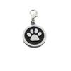 Zinc Alloy Dog Tag ID Pendant: Mirror Finish, Anti-Lost Pet Name Tag