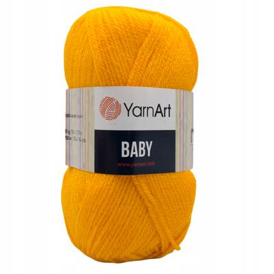 Yarnart Baby 586 50g Intense Yellow Mandarin