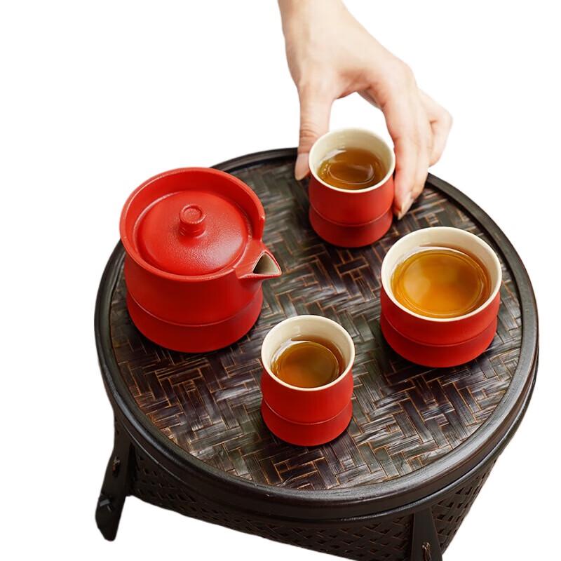 

Lubao Prosperous Bamboo Celadon Tea Set