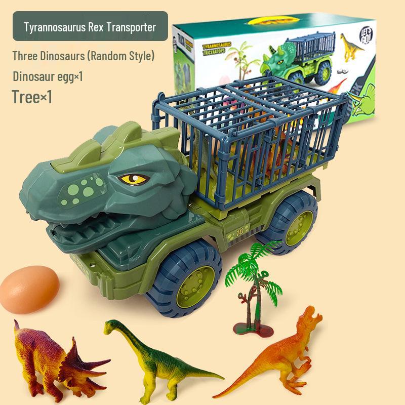 Dinosaurier Bagger Spielzeug: Tyrannosaurus Rex Transportfahrzeug für Kinder