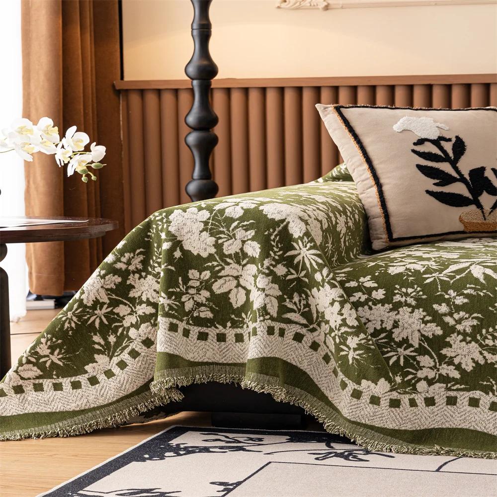 Soft Waxy Thickened Sofa Towel 2025 New Autumn and Winter One-piece Anti-slide Cover Cloth Towel