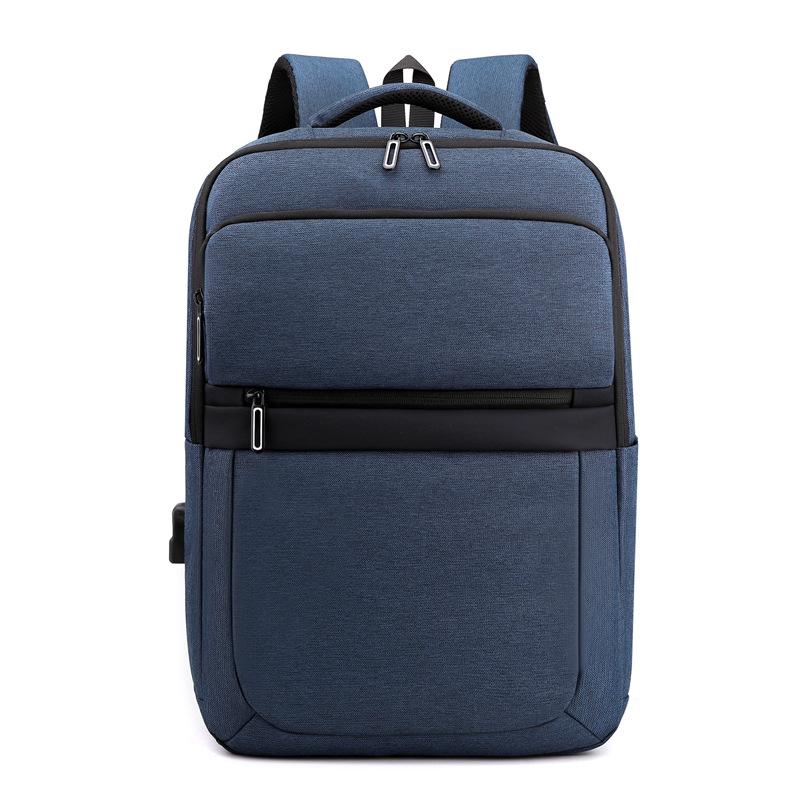 New Fashion Simple Trend Large Capacity Backpack Men's Multifunctional Backpack 1