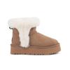 Mellisa Adult Maeve Platform Mini Boots Brown Ozwce4tmpm11