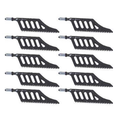 10PCS Jigsaw Blades 90 Degree Corner Cutting Irregular Saw Blades for Wood Plastic Fiberboard