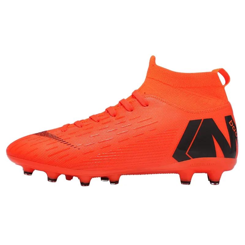 New Soccer Shoes Men Anti-slip Outdoor Grass Training Breathable Football Boots Wear-resistant Lightweight Sports Shoes Men