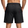 Men's Lightweight Breathable Cargo Shorts Elastic Waistband Quick Dry Sports Running Fitness Outdoor Casual Shorts with Multiple Pockets
